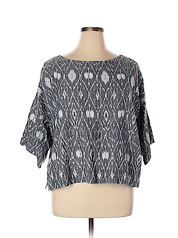 Purejill 3/4 Sleeve Blouse (view 1)