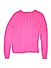 Lands' End 100% Cotton Pink Pullover Sweater Size 10 - 12 - photo 1