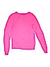 Lands' End 100% Cotton Pink Pullover Sweater Size 10 - 12 - photo 2