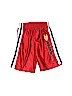 Marvel 100% Polyester Solid Red Athletic Shorts Size 2T - photo 1