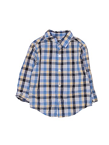 Janie and Jack Long Sleeve Button-Down Shirt (view 1)
