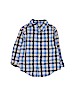 Janie and Jack 100% Cotton Blue Long Sleeve Button-Down Shirt Size 12-18 mo - photo 1