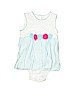 Little Me 100% Cotton Blue Short Sleeve Onesie 6-9 MO / 9 MO - photo 1