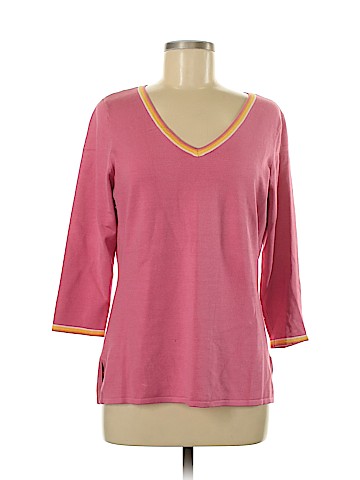 Doncaster Silk Pullover Sweater (view 1)