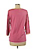 Doncaster Pink Silk Pullover Sweater Size M - photo 2