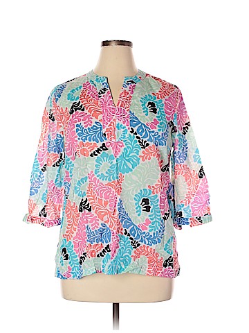 Talbots 3/4 Sleeve Blouse (view 1)