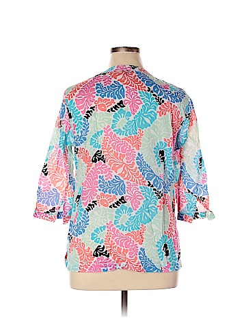 Talbots 3/4 Sleeve Blouse (view 2)