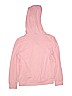 Jessica Simpson Solid Pink Zip Up Hoodie Size M (youth) - photo 2