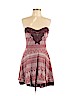 Free People Pink Casual Dress Size L - photo 1