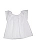 Zara Solid White Short Sleeve Blouse Size 13 - 14 - photo 2