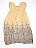 Yo Baby 100% Cotton Yellow Dress Size 13 - photo 2