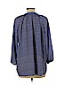 Kenar 100% Polyester Blue 3/4 Sleeve Blouse Size L - photo 2