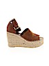 Marc Fisher Brown Wedges Size 9 - photo 1