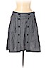 BCBGMAXAZRIA 100% Cotton Gray Casual Skirt Size 28 waist - photo 1