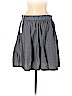 BCBGMAXAZRIA 100% Cotton Gray Casual Skirt Size 28 waist - photo 2