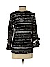 Karl Lagerfeld 100% Polyester Black 3/4 Sleeve Top Size XS - photo 2