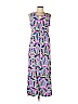 Apt. 9 Purple Casual Dress Size L (petite) - photo 1