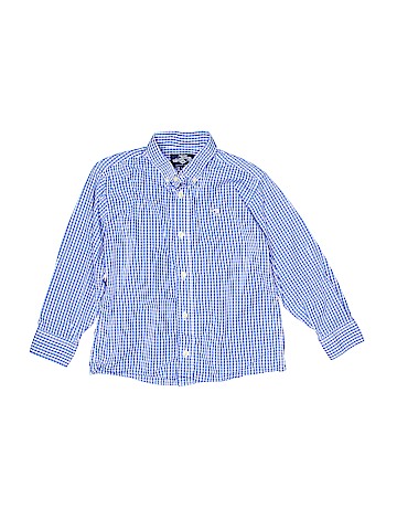 Thomas Brown Long Sleeve Button-Down Shirt (view 1)