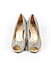 Bandolino Silver Heels Size 8 - photo 2