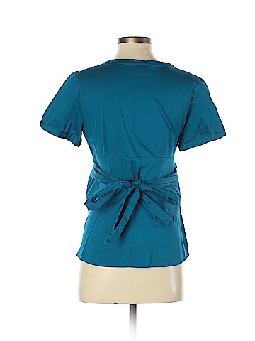 Ann Taylor LOFT Maternity Short Sleeve Blouse (view 2)