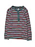 Tea 100% Cotton Stripes Blue Long Sleeve Henley Size 7 - photo 1