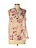 No Boundaries 100% Polyester Pink Sleeveless Blouse Size L - photo 1