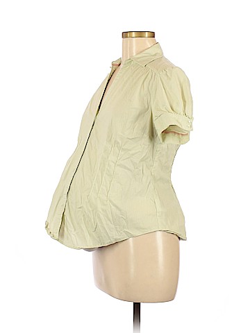 Mimi Maternity Short Sleeve Button-Down Shirt (view 1)