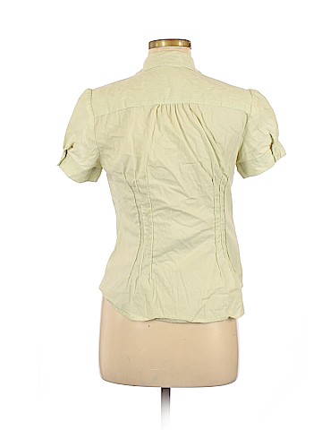 Mimi Maternity Short Sleeve Button-Down Shirt (view 2)