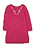 Garnet Hill 100% Polyester Pink Dress Size 12 - photo 1