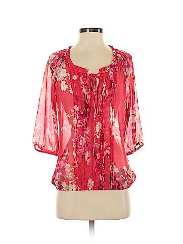 Express 3/4 Sleeve Blouse (view 1)