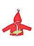 Hanna Andersson 100% Cotton Red Zip Up Hoodie Size 60 cm / US 3-6 MO - photo 1