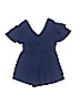 maddie Solid Blue Romper Size S (kids) - photo 1