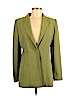 Halston 100% Polyester Green Blazer Size 6 - photo 1