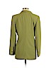 Halston 100% Polyester Green Blazer Size 6 - photo 2