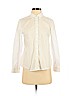 Boden 100% Cotton White Long Sleeve Button-Down Shirt Size 4 (petite) - photo 1
