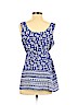 Motherhood 100% Rayon Blue Sleeveless Blouse Size S - photo 2