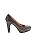 Unlisted Brown Heels Size 7 - photo 1