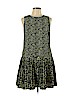 Ann Taylor LOFT 100% Polyester Green Casual Dress Size 10 (petite) - photo 1