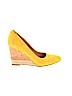Franco Sarto 100% Leather Yellow Wedges Size 5 1/2 - photo 1