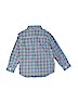 Gymboree 100% Cotton Plaid Blue Long Sleeve Button-Down Shirt Size 5T - photo 2
