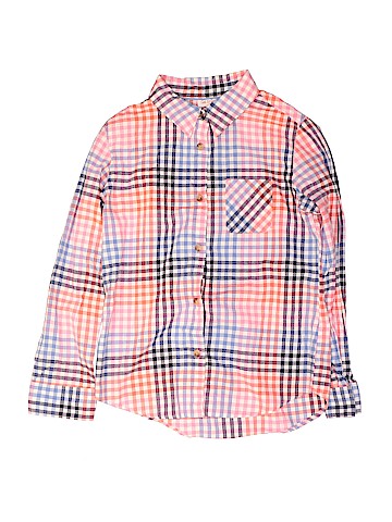 Cat & Jack Long Sleeve Button-Down Shirt (view 1)