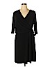 Merona Black Casual Dress Size 1X - photo 1