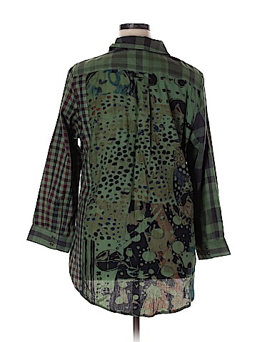 Parsley & Sage Long Sleeve Button-Down Shirt (view 2)