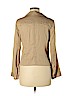 Ann Taylor 100% Lyocell Tan Blazer Size M (petite) - photo 2
