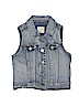 Cherokee 100% Cotton Blue Denim Vest Size 12 - photo 1
