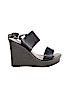 Tory Burch 100% Leather Black Wedges Size 9 - photo 1
