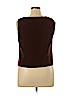 Sag Harbor 100% Polyester Brown Sleeveless Blouse Size 16 (petite) - photo 2