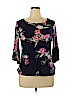 Apt. 9 Blue 3/4 Sleeve Top Size XL (petite) - photo 1
