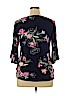 Apt. 9 Blue 3/4 Sleeve Top Size XL (petite) - photo 2