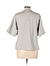 Current/Elliott Gray Short Sleeve Top Size Lg (3) - photo 2